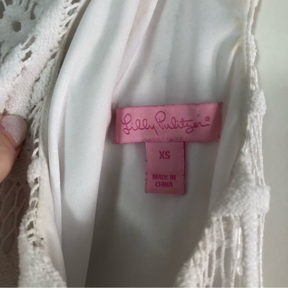 Lilly Pulitzer XS White Dress - Picture 4 of 5